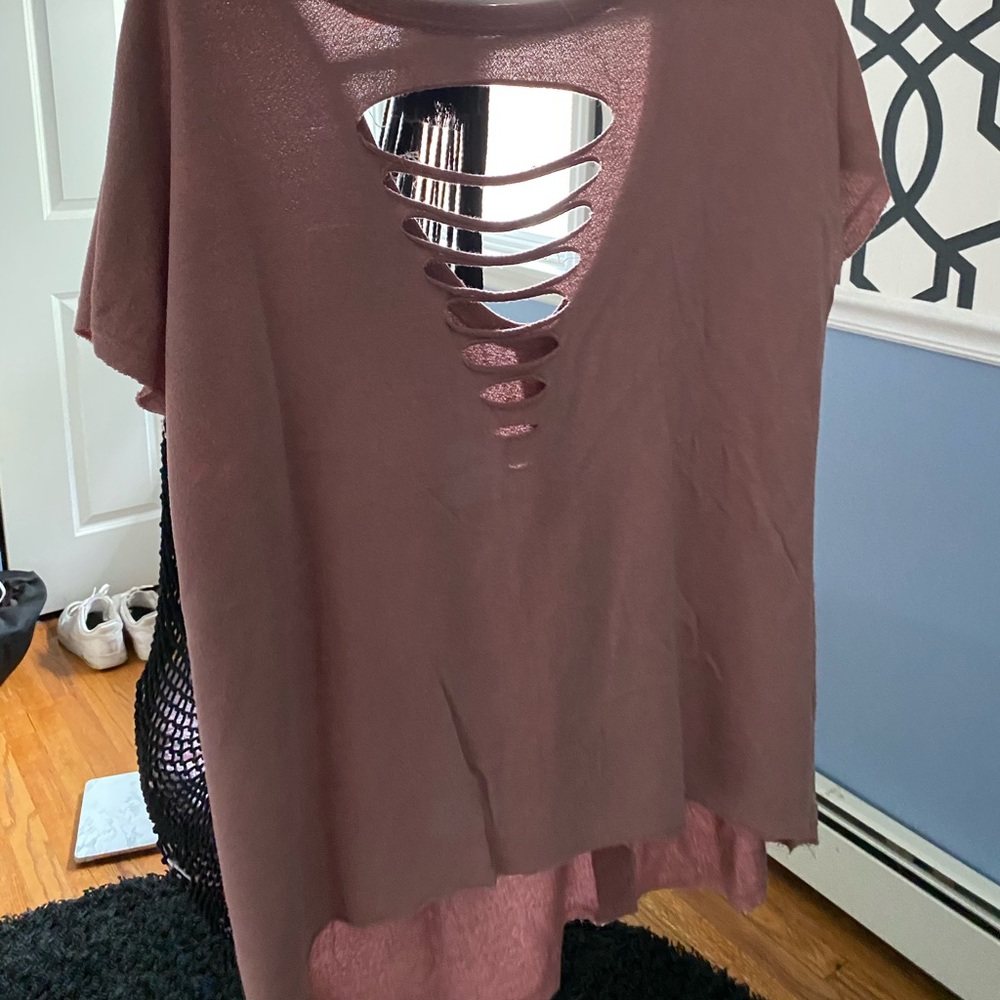 Ladder cut shirt